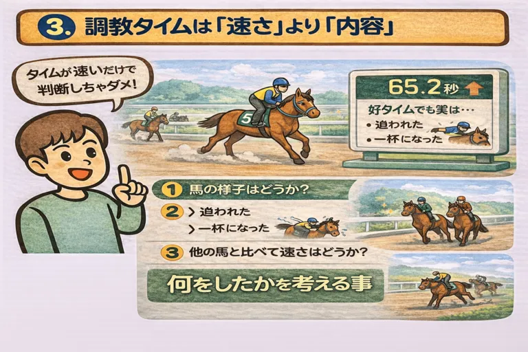 調教タイム 図解