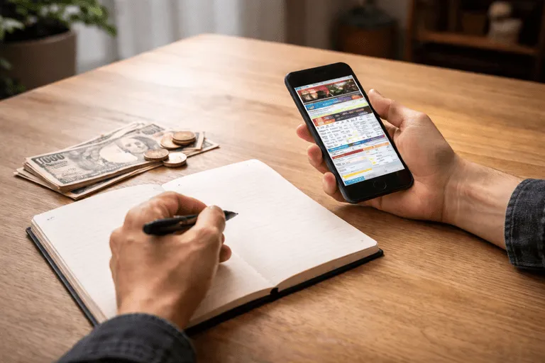 競馬予想サイトの無料予想と有料予想を冷静に比較して判断するイメージ